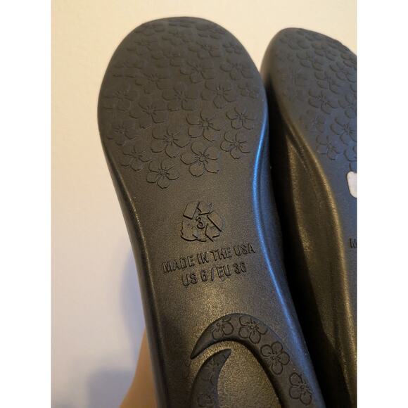 Okabashi georgie women's flats black size 6 - Picture 3 of 7